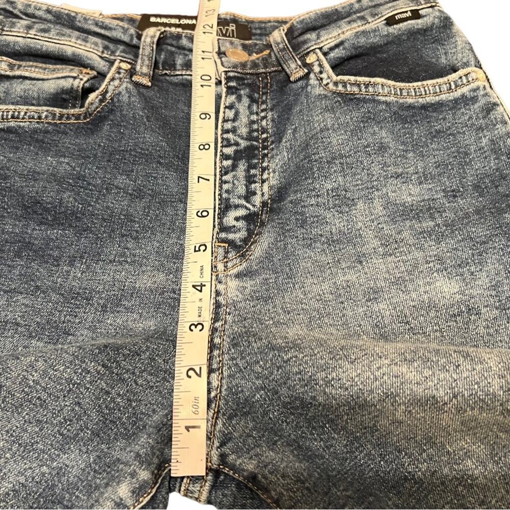 Mavi Barcelona High Rise Loose Straight Blue Jeans Women Size 26 - Picture 14 of 15